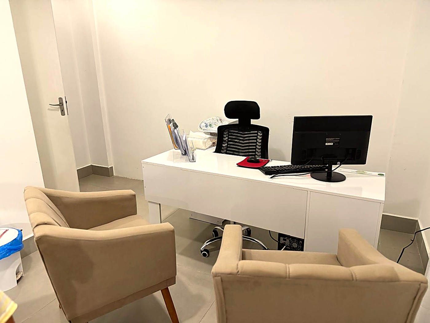 Atendimento de enfermagem no Centro Clínico Humanize com escuta e acompanhamento