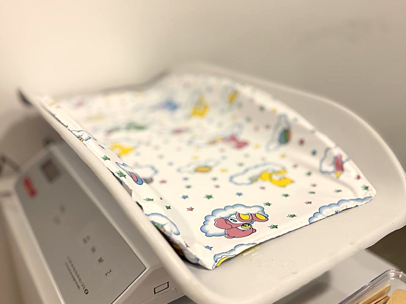 Balança pediátrica do Centro Clínico Humanize para acompanhamento infantil
