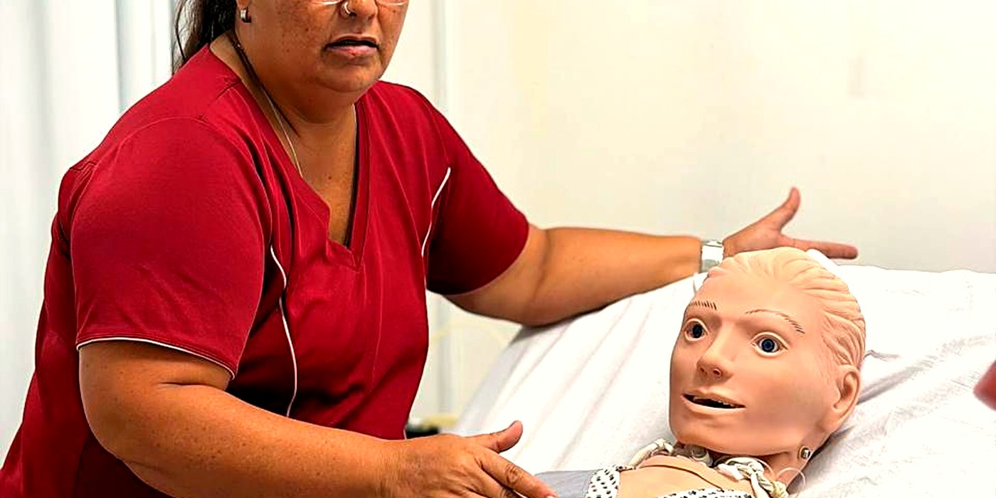Aula prática do curso Hipodermóclise na Humanize Capacita